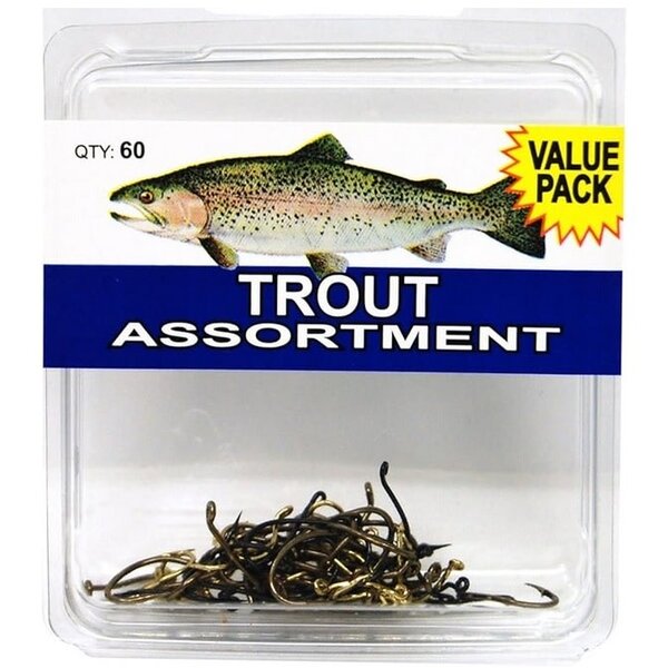 EAGLE CLAW Trout Species Assorted Hooks