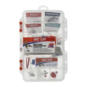 EAGLE CLAW Western Fresh Water Tackle Kit