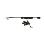 EAGLE CLAW Pack-It Pro 6' Medium Light Moderate Fast Spinning Combo w/2000 Reel