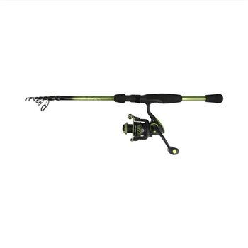 EAGLE CLAW Pack-It Pro 6' Medium Light Moderate Fast Spinning Combo w/2000 Reel