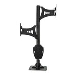 SKULL HOOKER Trophy Tree Shoulder Pedestal Mount Black