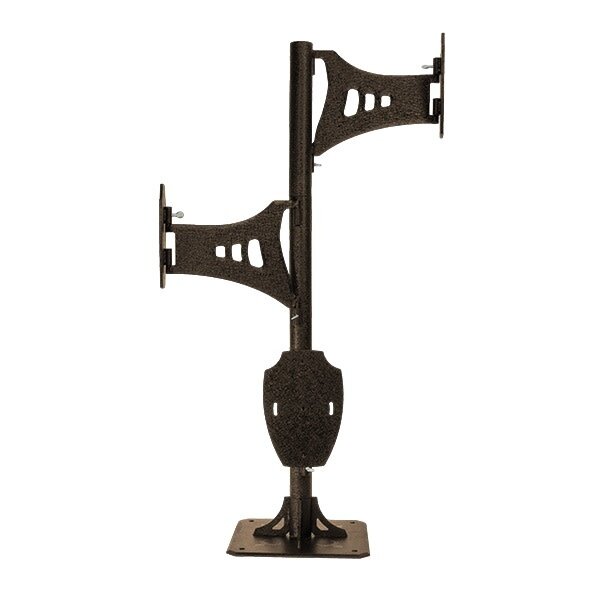 SKULL HOOKER Trophy Tree Shoulder Pedestal Mount Brown