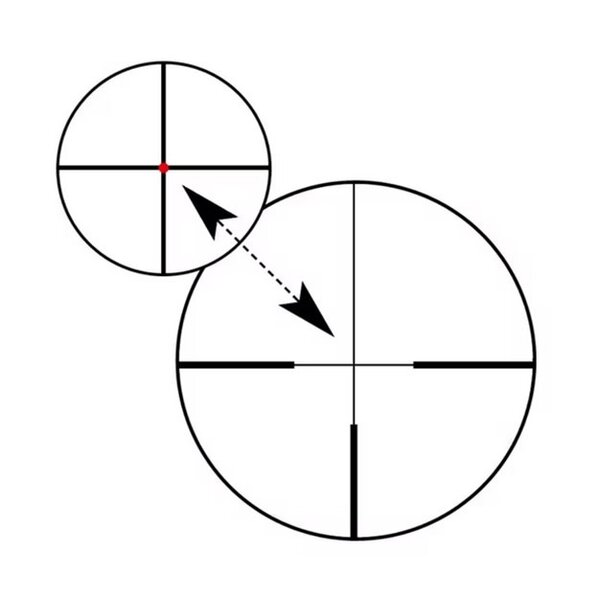 ZEISS Conquest V6 2.5-15x56mm Illuminated Plex Reticle (#60)