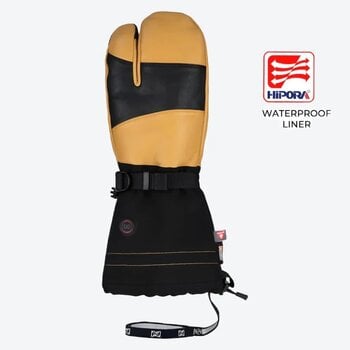 FIELDSHEER Alta Hybrid Heated Snow Mitten 7.4V Black