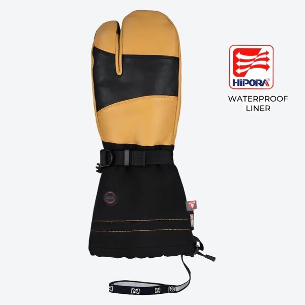 FIELDSHEER Alta Hybrid Heated Snow Mitten 7.4V Black