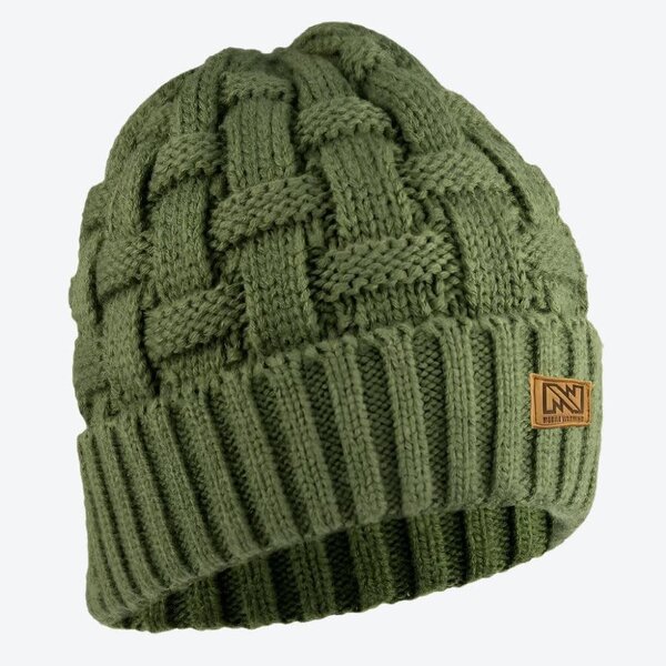 FIELDSHEER Heated Cable Knitted Beanie Unisex O/S