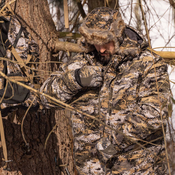 HUNTWORTH Fairbanks Heavyweight Parka Jacket Disruption