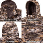 HUNTWORTH Fairbanks Heavyweight Parka Disruption Camo Jacket