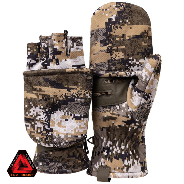 HUNTWORTH Colborne Heat Boost Windproof Pop-Up Glove Disruption