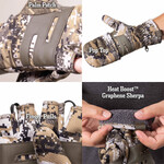HUNTWORTH Colborne Heat Boost Windproof Pop-Up Glove Disruption