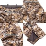 HUNTWORTH Elkins MW Windproof Soft Shell Grid Fleece Interior Pant XL