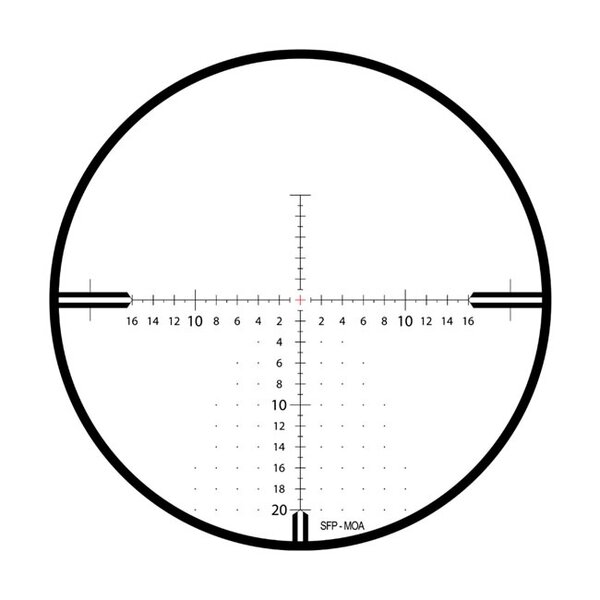 ZEISS Conquest V4 6-24x50 Riflescope ZMOAi-T20 Illuminated Reticle (#65)