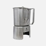 PATHFINDER STAINLESS STEEL CANTEEN COOKING SET 39oz