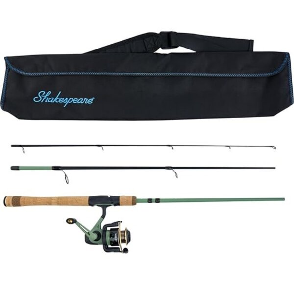 SHAKESPEARE Wild Spinning Travel Combo 6' 6" 3 piece