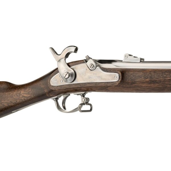 TRADITIONS 1861 Springfield Musket 58 Cal Perc 40" White Barrel Walnut Stock