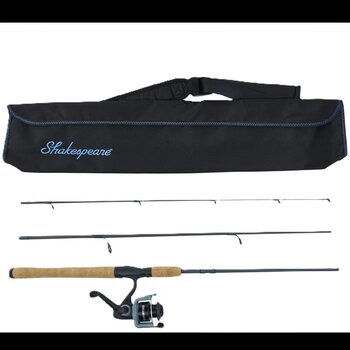 SHAKESPEARE Excursion Spinning Travel Combo 6'  6" 3pc