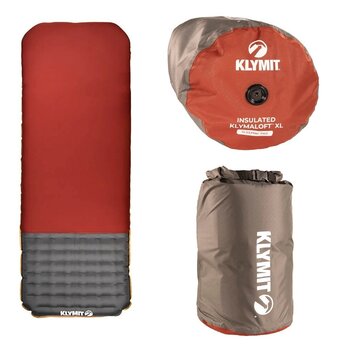 KLYMIT Insulated Klymaloft Sleeping Pad XL Red