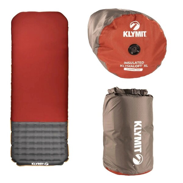 KLYMIT Insulated Klymaloft Sleeping Pad XL Red