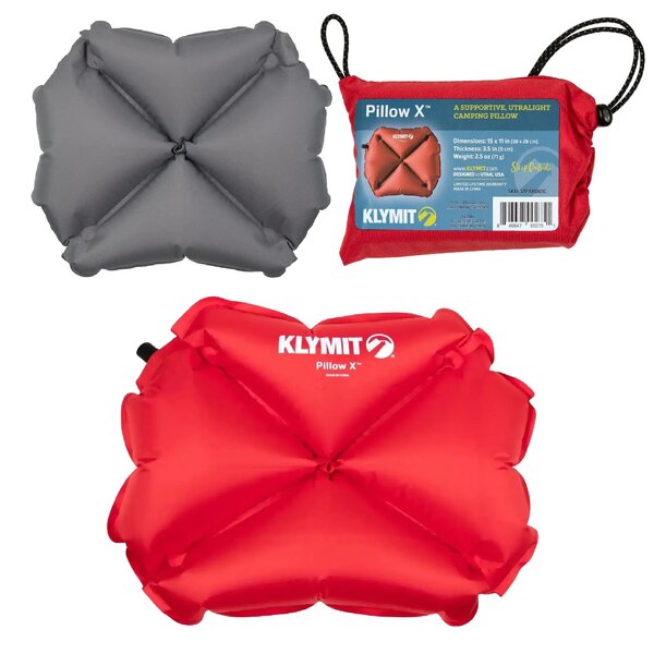 KLYMIT EF Pillow X 2.5oz Red