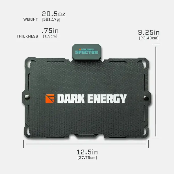 DARK ENERGY Spectre 18W Folding Solar Panel Gray