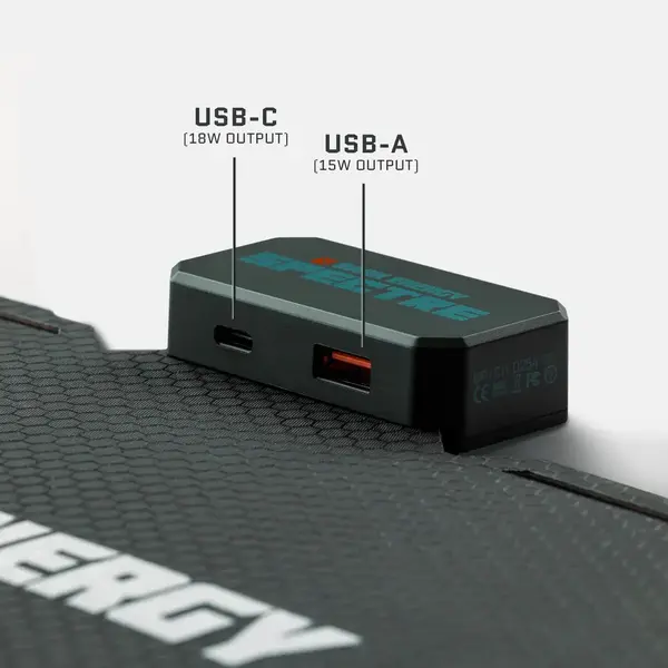 DARK ENERGY Spectre 18W Folding Solar Panel Gray