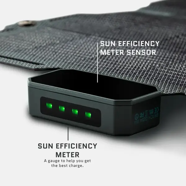 DARK ENERGY Spectre 18W Folding Solar Panel Gray