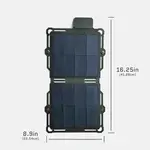 DARK ENERGY Spectre 8W Folding Solar Panel Gray