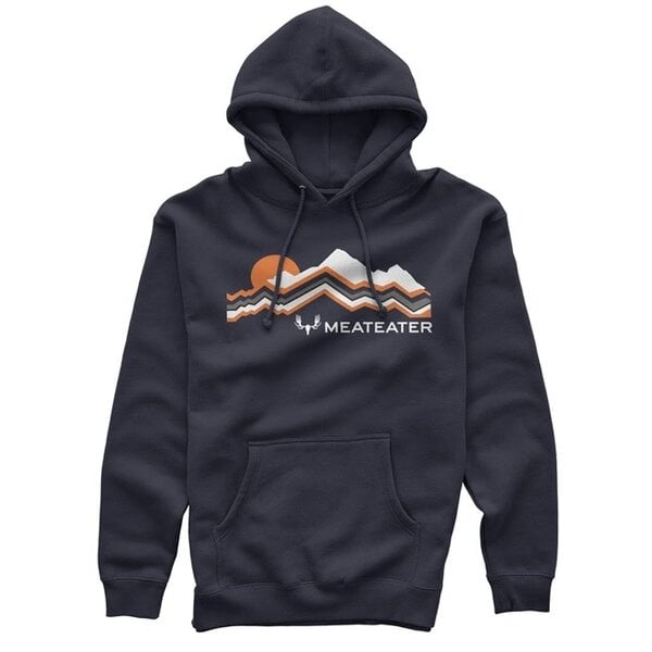 MEATEATER Retro Mountain Hoodie Navy