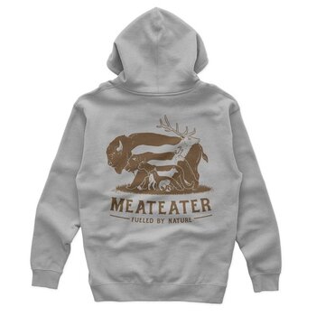 MEATEATER Hoof to Paw Hoodie Grey Heather