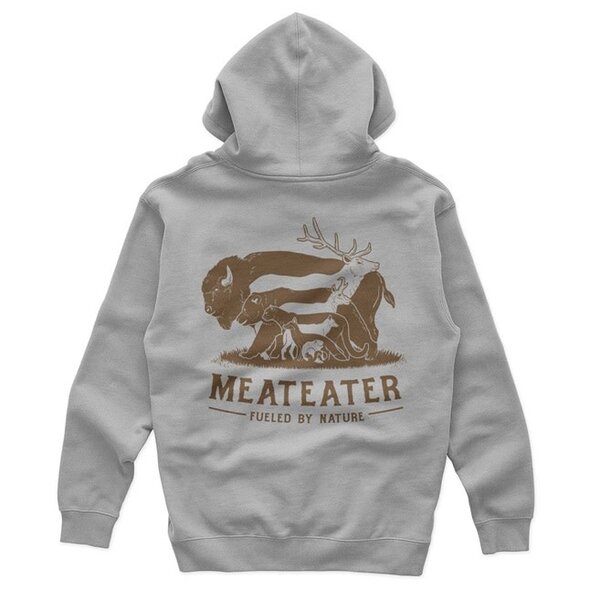 MEATEATER Hoof to Paw Hoodie Grey Heather