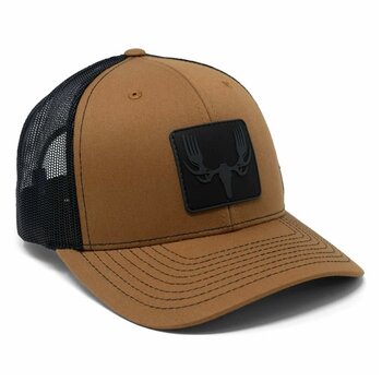 MEATEATER Tech Patch Trucker Hat Carmel/Black