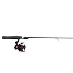 ZEBCO Solid Ice Red 25" L Spin Combo