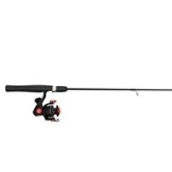 ZEBCO Solid Ice Red 25" L Spin Combo