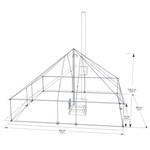 ESKER Winter Tent Classic - 12x12