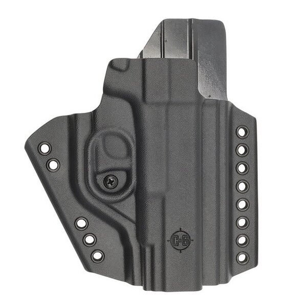 C&G HOLSTERS Glock 17/19 | Denali Chest Mounted Kydex Holster System Right Hand S-L