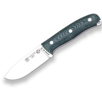 JOKER KNIVES Ursus Bushcraft Knife Green Micarta Handle