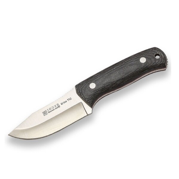 JOKER KNIVES Erzo TS2 Black Canvas Micarta Handle