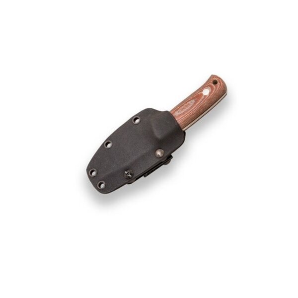 JOKER KNIVES Erizo TS1 Brown Canvas Micarta w/Kydex Sheath