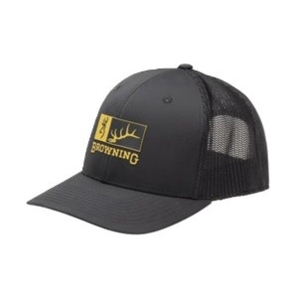 BROWNING Elk Ridge Black/Gold Snapback
