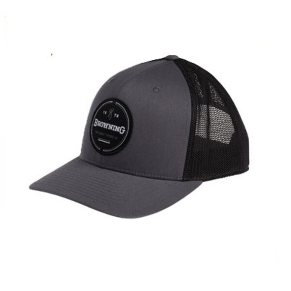 BROWNING Cresent Grey/Black Snapback