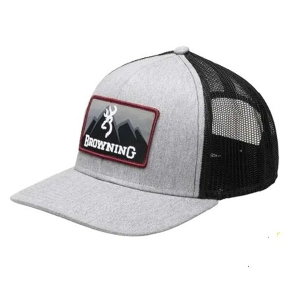 BROWNING Ridge Grey/Black Snapback