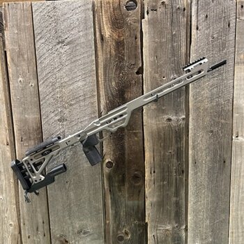 MASTERPIECE ARMS BA ESR CHASSIS REM 700 L/A Tungsten
