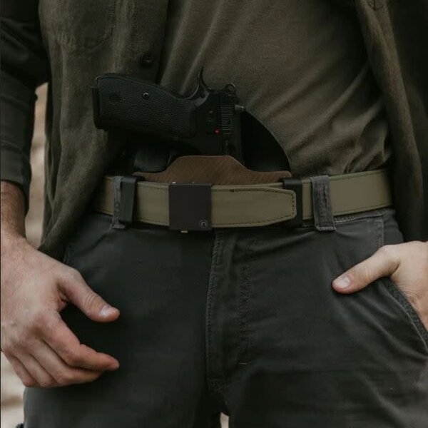 NEXBELT Supreme EDC 1.5" Ratchet Belt OD Green