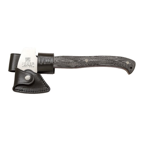 JOKER KNIVES Nature Hatchet Grey Micarta Handle