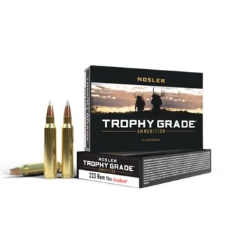 NOSLER 223 Rem 70gr Accubond Trophy Grade 20ct