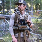 KIFARU Deluxe Bino Harness Medium Ranger Green
