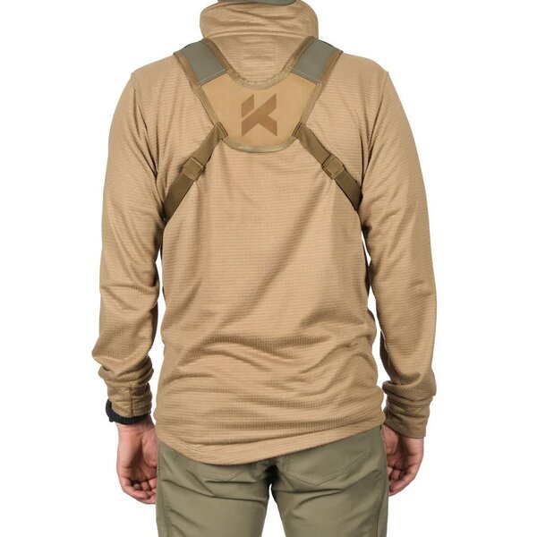 KIFARU Deluxe Bino Harness Medium Ranger Green