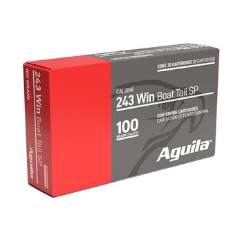 AGUILA 243 Win Interlock 100gr BTSP 20ct