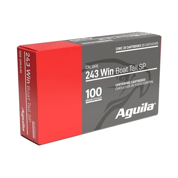 AGUILA 243 Win Interlock 100gr BTSP 20ct