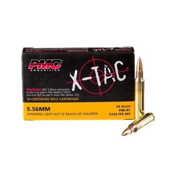 PMC 5.56x45mm 55gr FMJ BT 20ct
